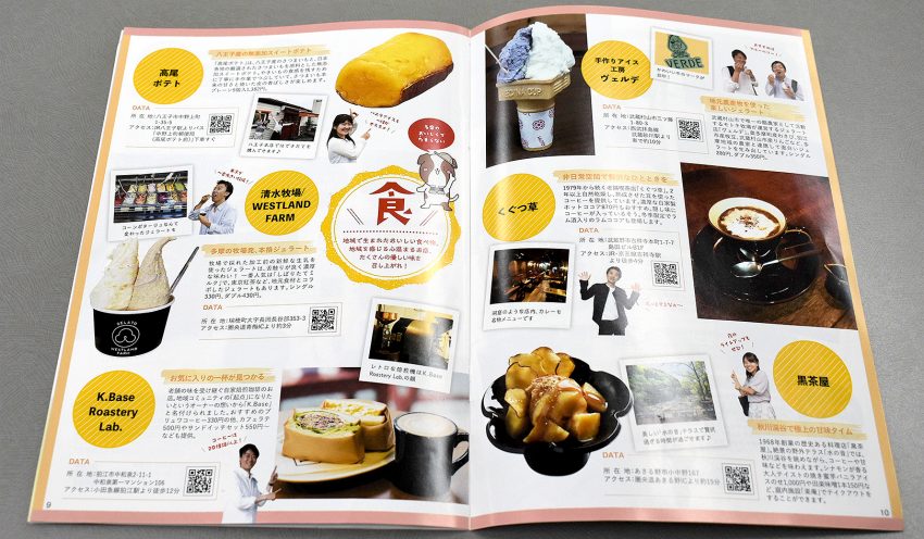「あっちこっちたまちいき」の冊子
